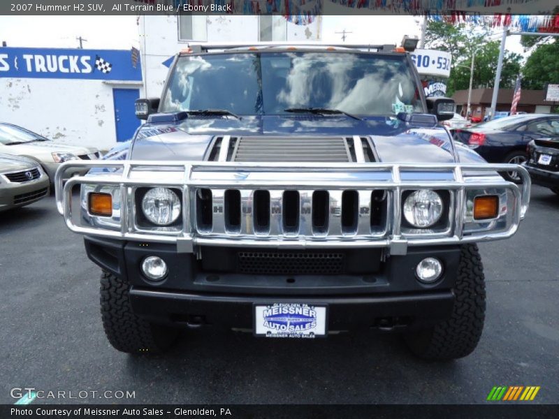 All Terrain Blue / Ebony Black 2007 Hummer H2 SUV