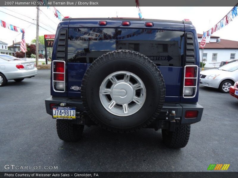 All Terrain Blue / Ebony Black 2007 Hummer H2 SUV