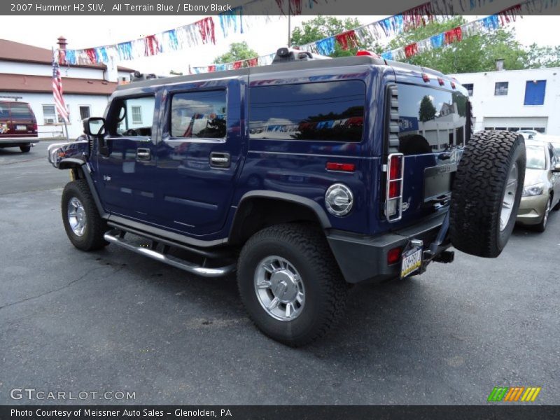 All Terrain Blue / Ebony Black 2007 Hummer H2 SUV