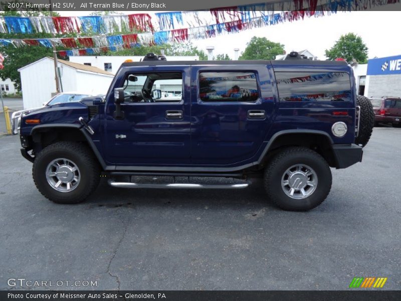 All Terrain Blue / Ebony Black 2007 Hummer H2 SUV