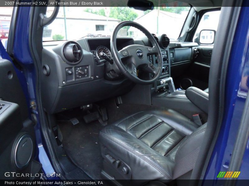All Terrain Blue / Ebony Black 2007 Hummer H2 SUV