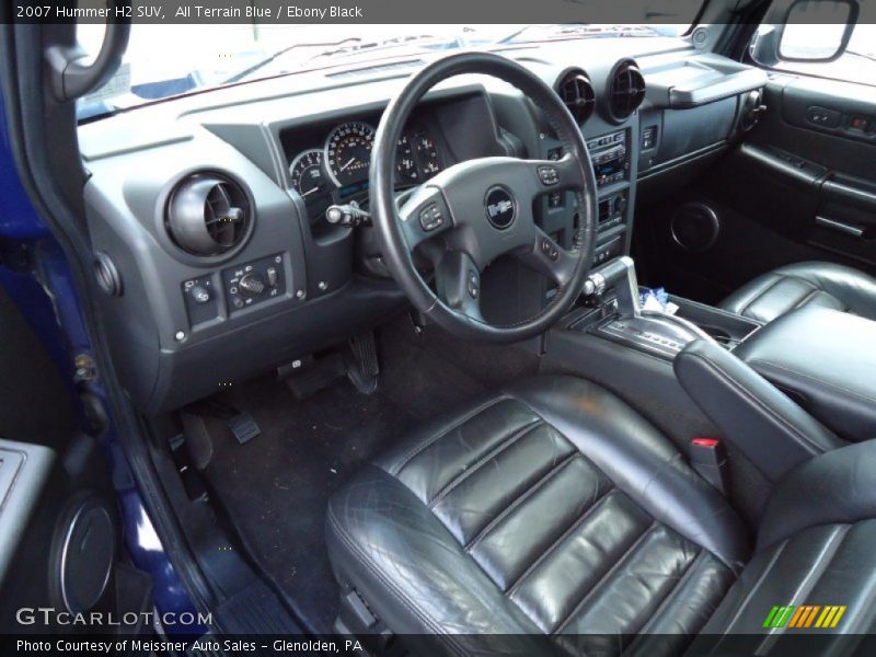 All Terrain Blue / Ebony Black 2007 Hummer H2 SUV