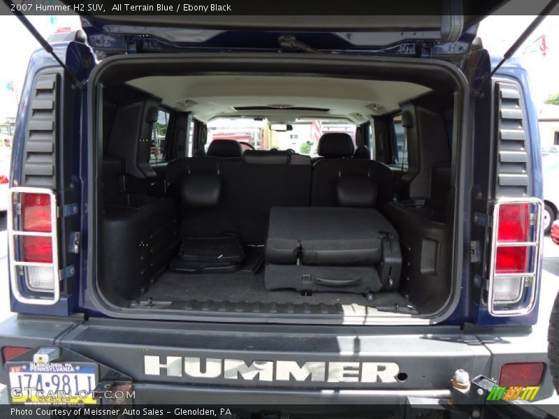 All Terrain Blue / Ebony Black 2007 Hummer H2 SUV