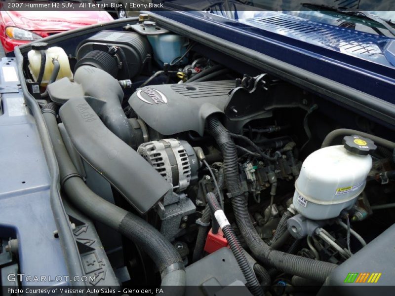 All Terrain Blue / Ebony Black 2007 Hummer H2 SUV