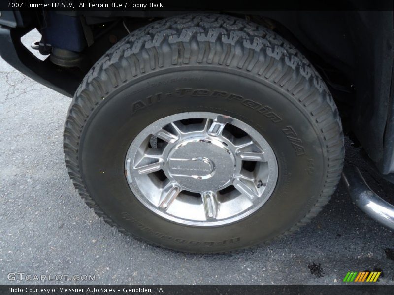 All Terrain Blue / Ebony Black 2007 Hummer H2 SUV
