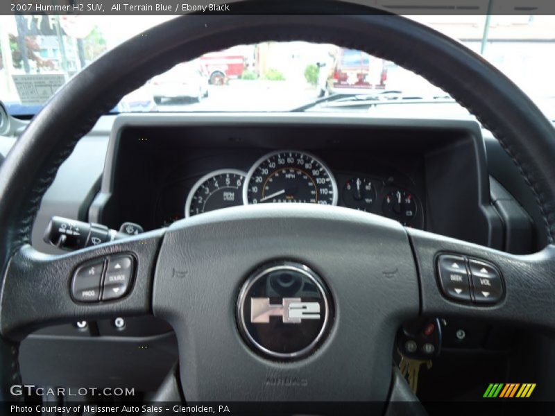 All Terrain Blue / Ebony Black 2007 Hummer H2 SUV