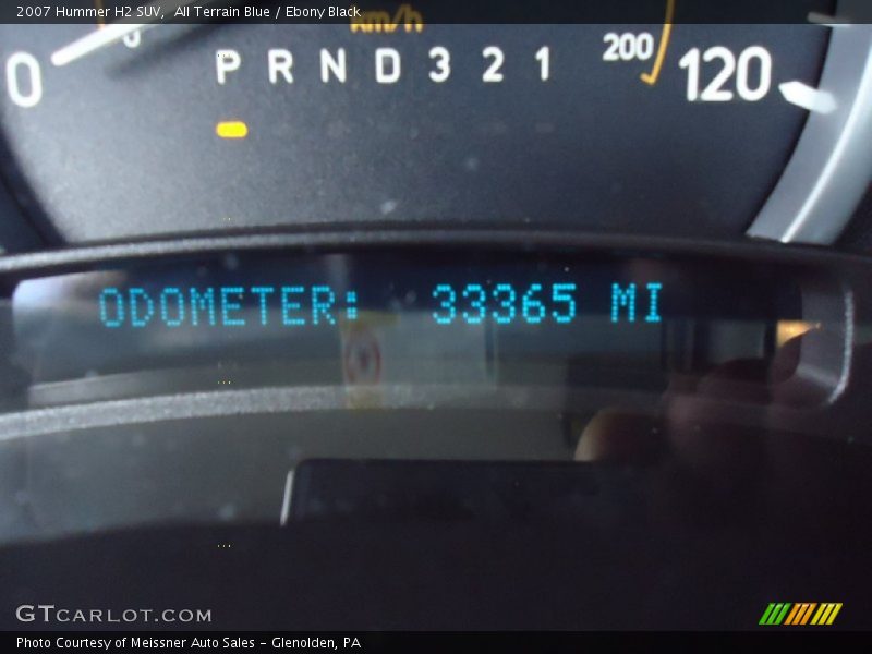 All Terrain Blue / Ebony Black 2007 Hummer H2 SUV