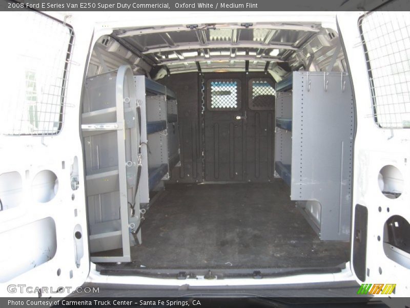 Oxford White / Medium Flint 2008 Ford E Series Van E250 Super Duty Commericial