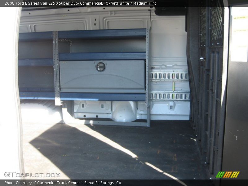 Oxford White / Medium Flint 2008 Ford E Series Van E250 Super Duty Commericial