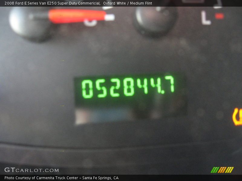 Oxford White / Medium Flint 2008 Ford E Series Van E250 Super Duty Commericial