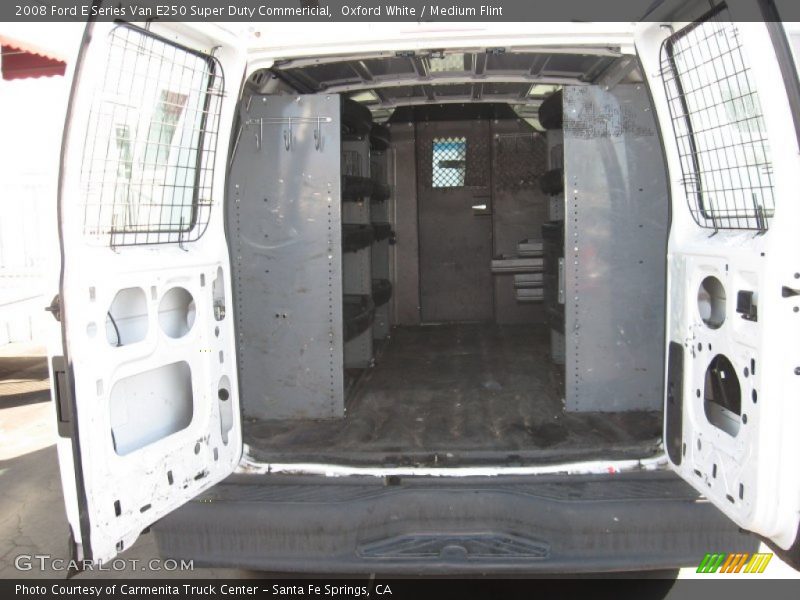 Oxford White / Medium Flint 2008 Ford E Series Van E250 Super Duty Commericial