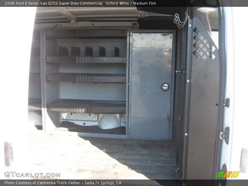 Oxford White / Medium Flint 2008 Ford E Series Van E250 Super Duty Commericial