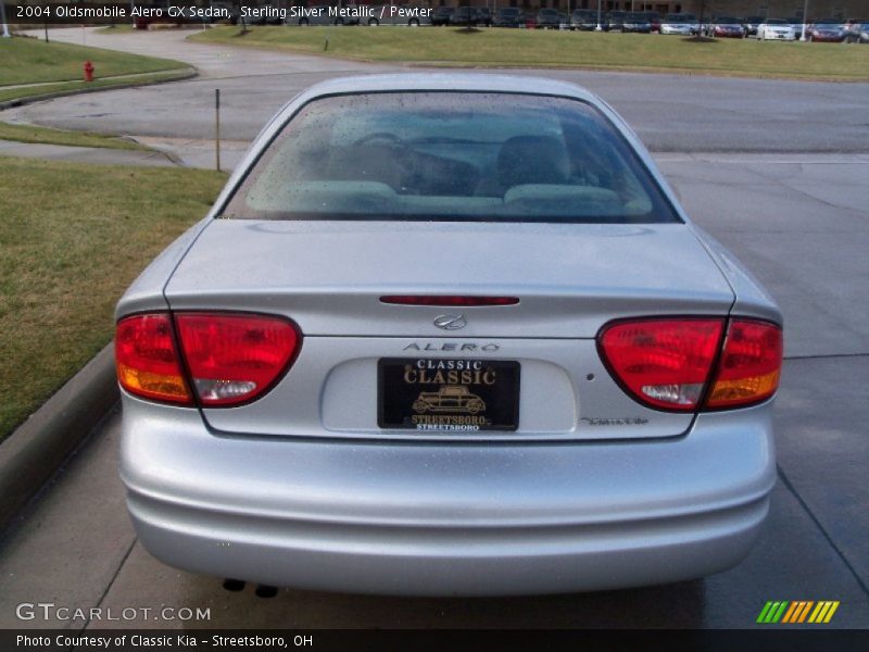 Sterling Silver Metallic / Pewter 2004 Oldsmobile Alero GX Sedan