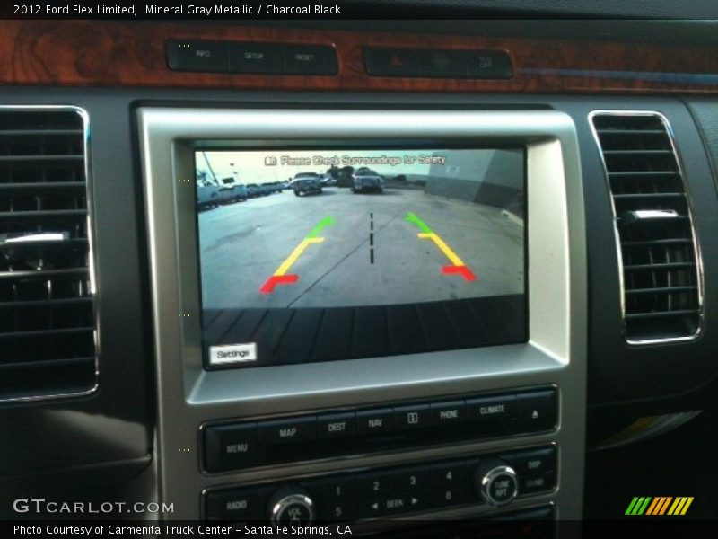 Mineral Gray Metallic / Charcoal Black 2012 Ford Flex Limited