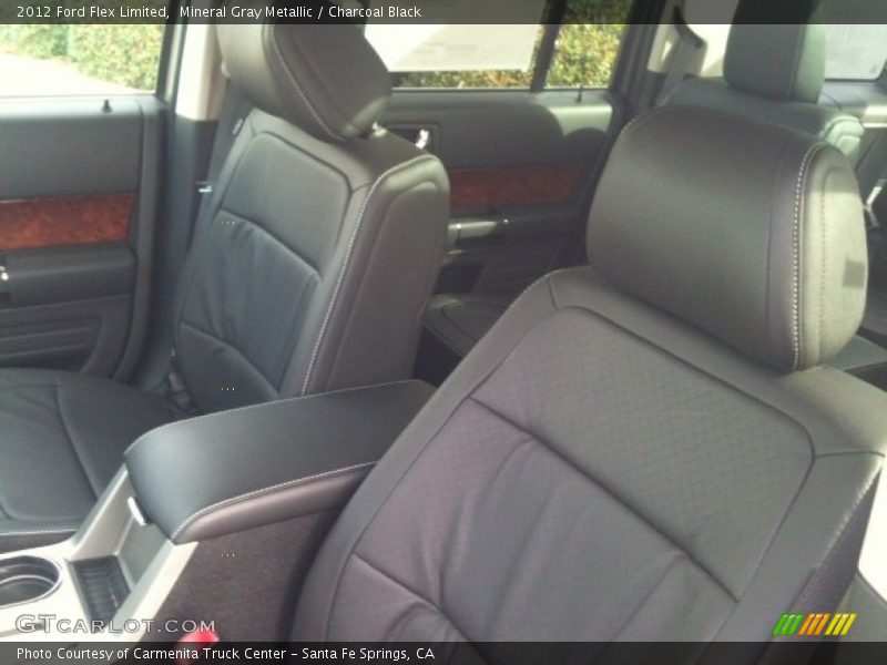 Mineral Gray Metallic / Charcoal Black 2012 Ford Flex Limited
