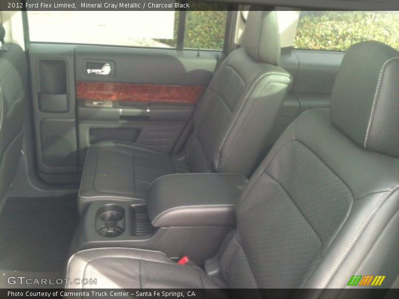 Mineral Gray Metallic / Charcoal Black 2012 Ford Flex Limited