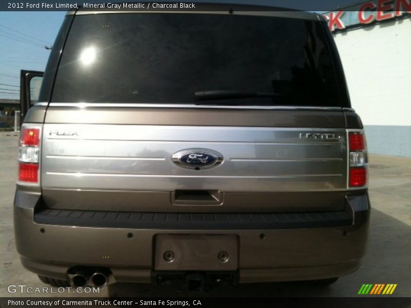 Mineral Gray Metallic / Charcoal Black 2012 Ford Flex Limited