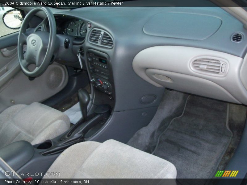 Sterling Silver Metallic / Pewter 2004 Oldsmobile Alero GX Sedan