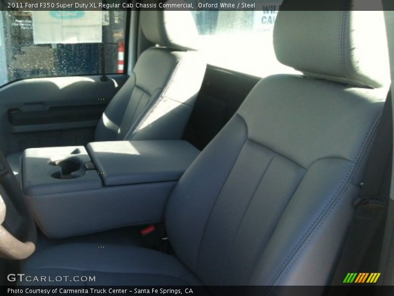 Oxford White / Steel 2011 Ford F350 Super Duty XL Regular Cab Chassis Commercial