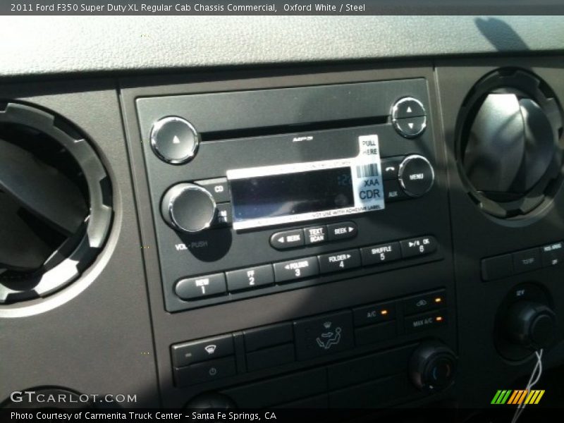 Oxford White / Steel 2011 Ford F350 Super Duty XL Regular Cab Chassis Commercial