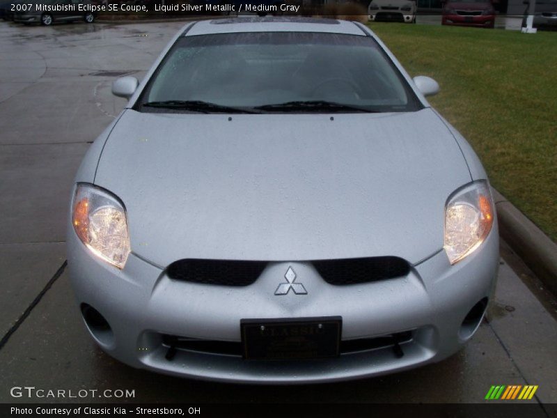 Liquid Silver Metallic / Medium Gray 2007 Mitsubishi Eclipse SE Coupe