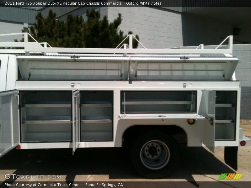 Oxford White / Steel 2011 Ford F350 Super Duty XL Regular Cab Chassis Commercial