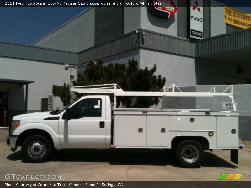 Oxford White / Steel 2011 Ford F350 Super Duty XL Regular Cab Chassis Commercial