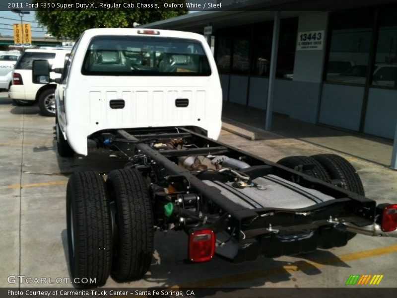  2011 F350 Super Duty XL Regular Cab Chassis Oxford White