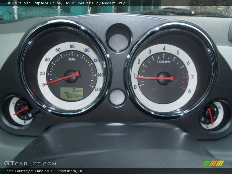 Liquid Silver Metallic / Medium Gray 2007 Mitsubishi Eclipse SE Coupe