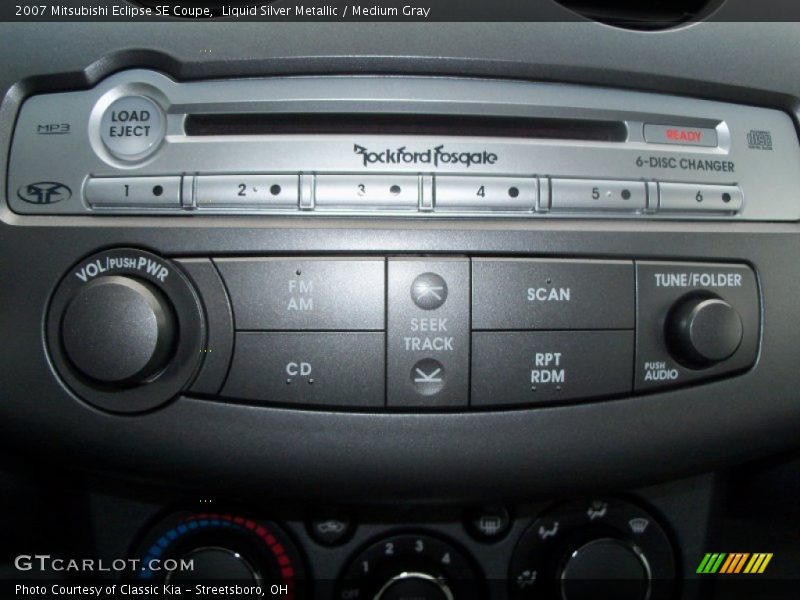 Liquid Silver Metallic / Medium Gray 2007 Mitsubishi Eclipse SE Coupe