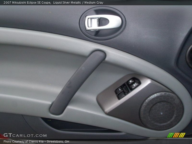 Liquid Silver Metallic / Medium Gray 2007 Mitsubishi Eclipse SE Coupe