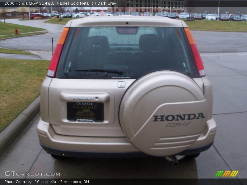 Naples Gold Metallic / Dark Gray 2000 Honda CR-V SE 4WD