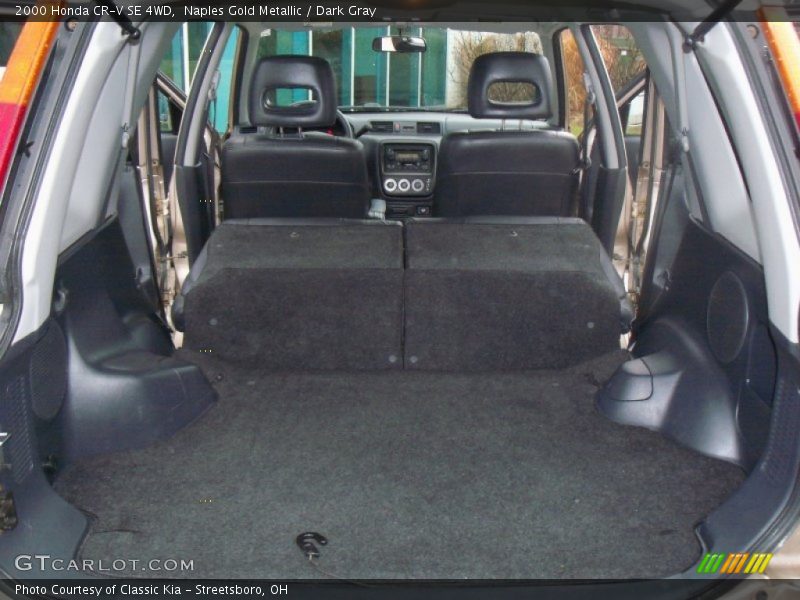 Naples Gold Metallic / Dark Gray 2000 Honda CR-V SE 4WD