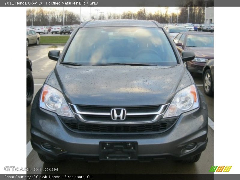 Polished Metal Metallic / Gray 2011 Honda CR-V LX