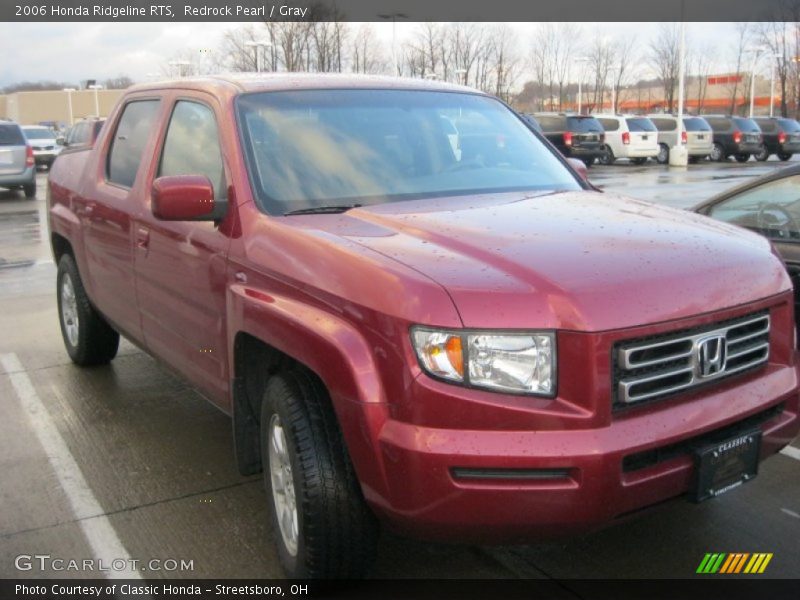 Redrock Pearl / Gray 2006 Honda Ridgeline RTS