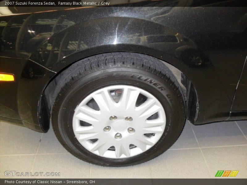 Fantasy Black Metallic / Grey 2007 Suzuki Forenza Sedan