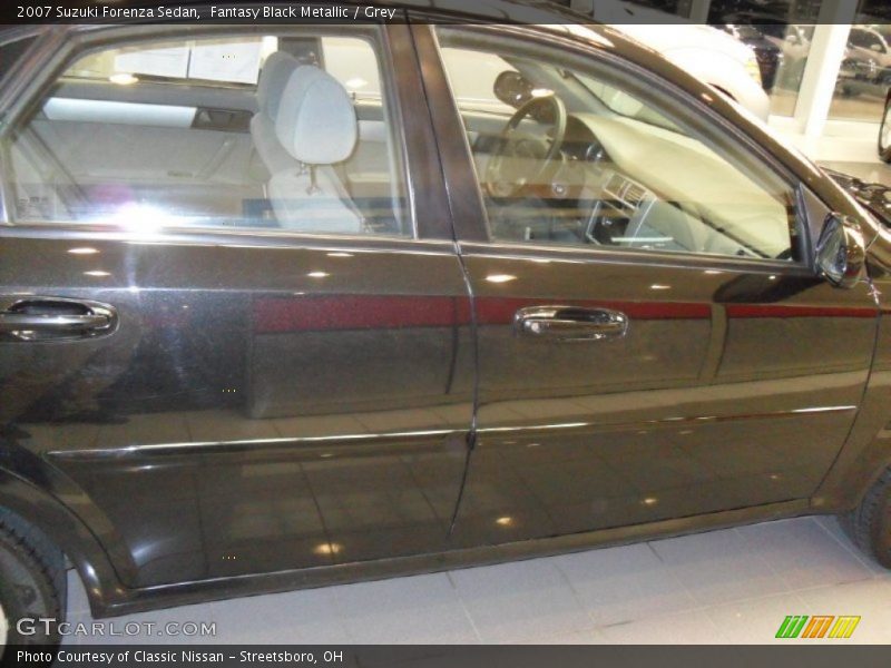 Fantasy Black Metallic / Grey 2007 Suzuki Forenza Sedan