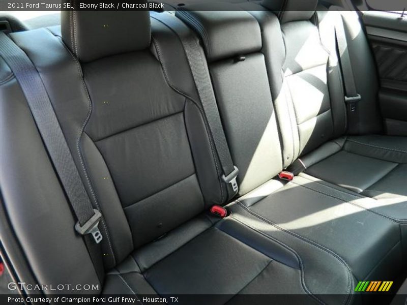 Ebony Black / Charcoal Black 2011 Ford Taurus SEL