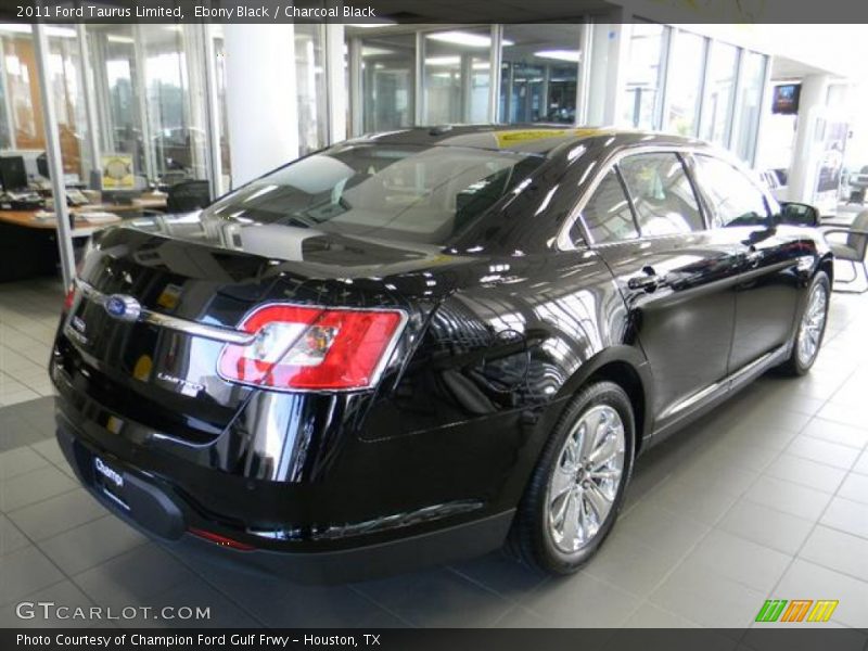 Ebony Black / Charcoal Black 2011 Ford Taurus Limited