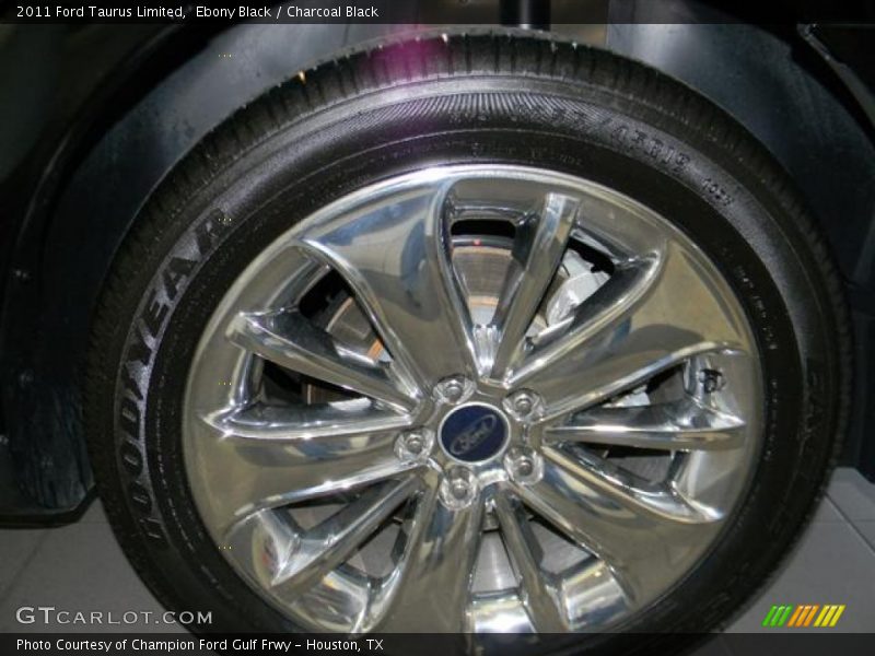 Ebony Black / Charcoal Black 2011 Ford Taurus Limited