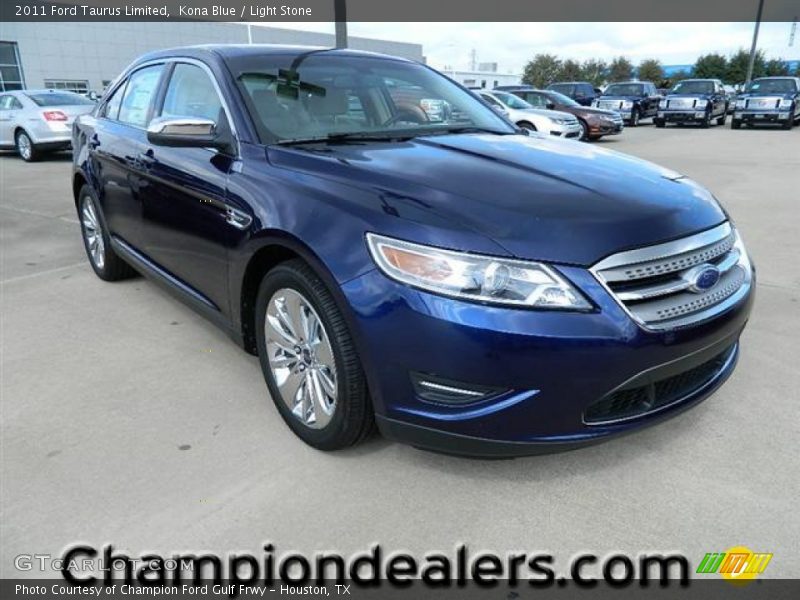 Kona Blue / Light Stone 2011 Ford Taurus Limited