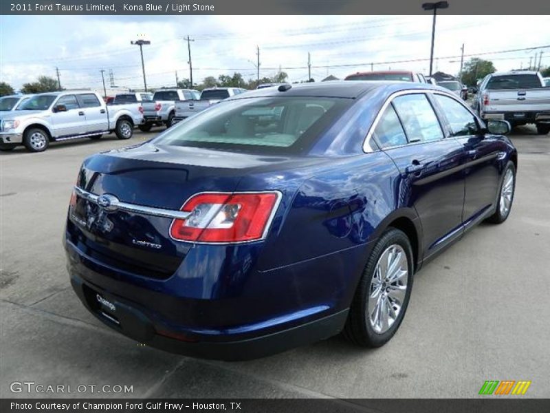 Kona Blue / Light Stone 2011 Ford Taurus Limited