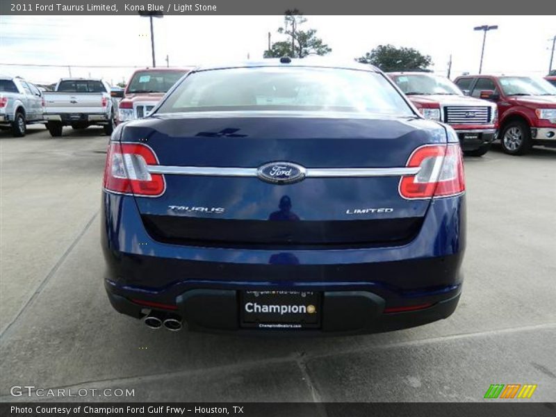 Kona Blue / Light Stone 2011 Ford Taurus Limited