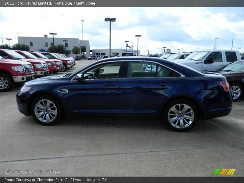 Kona Blue / Light Stone 2011 Ford Taurus Limited