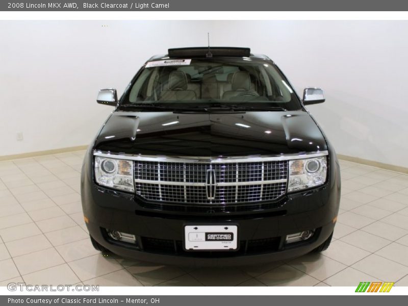 Black Clearcoat / Light Camel 2008 Lincoln MKX AWD