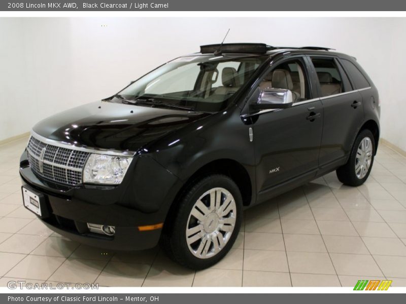 Black Clearcoat / Light Camel 2008 Lincoln MKX AWD