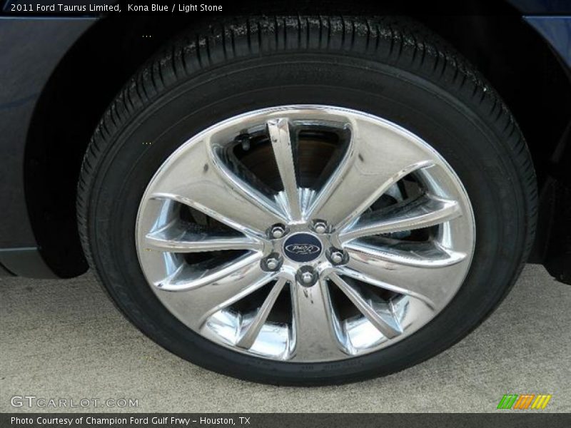 Kona Blue / Light Stone 2011 Ford Taurus Limited