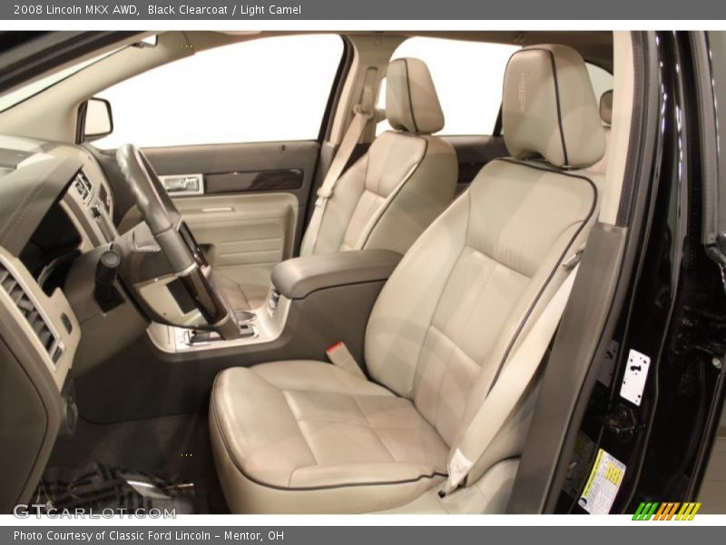 Black Clearcoat / Light Camel 2008 Lincoln MKX AWD