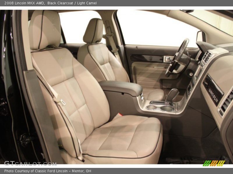 Black Clearcoat / Light Camel 2008 Lincoln MKX AWD