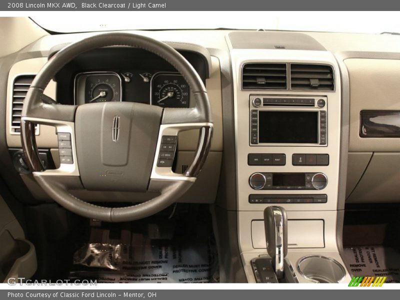 Black Clearcoat / Light Camel 2008 Lincoln MKX AWD